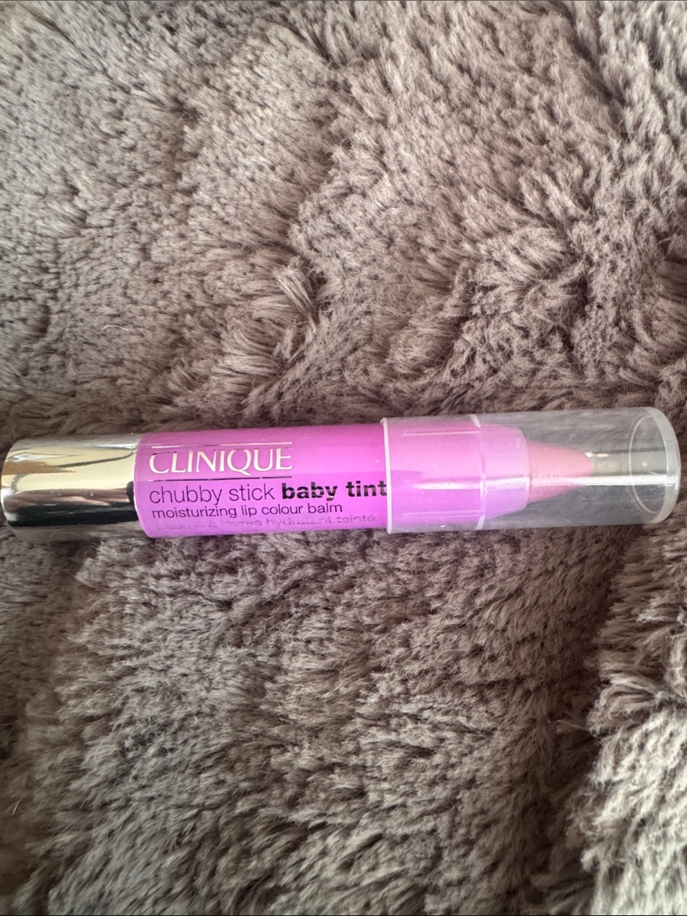 Clinique Chubby Stick Baby Tint Moisturizing Lip Balm - Flowering‎ Freesia # 04